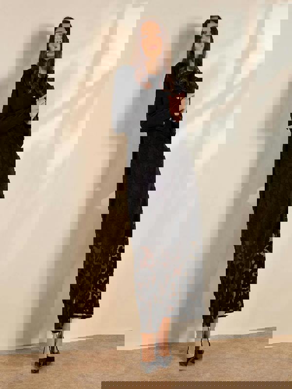 GWD Jewel Cropped Knitted Cardigan