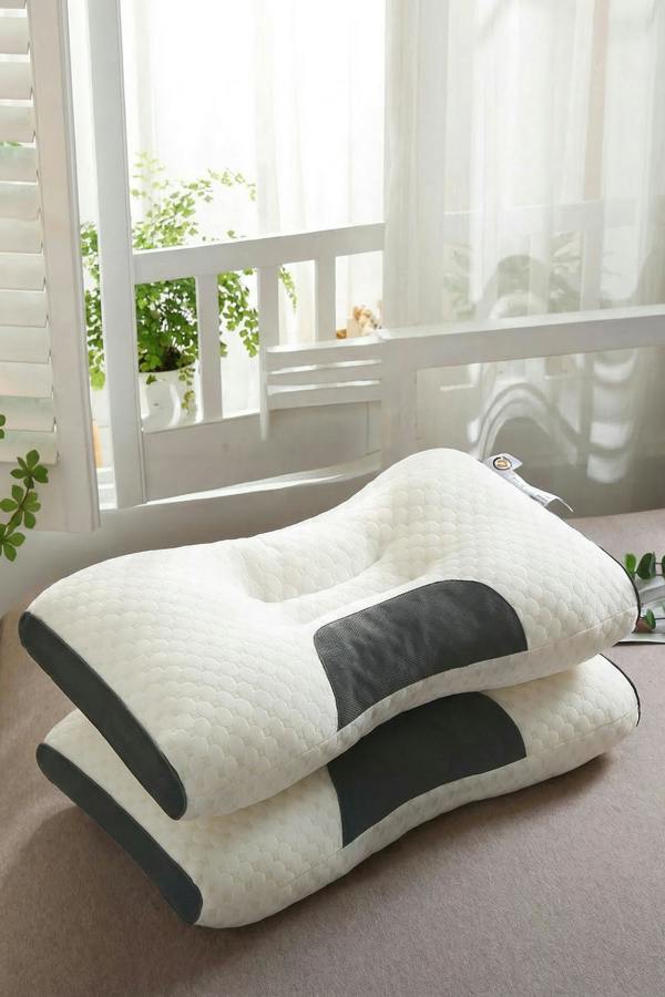 Premium Sleep Support Knitted Pillow for All Seasons