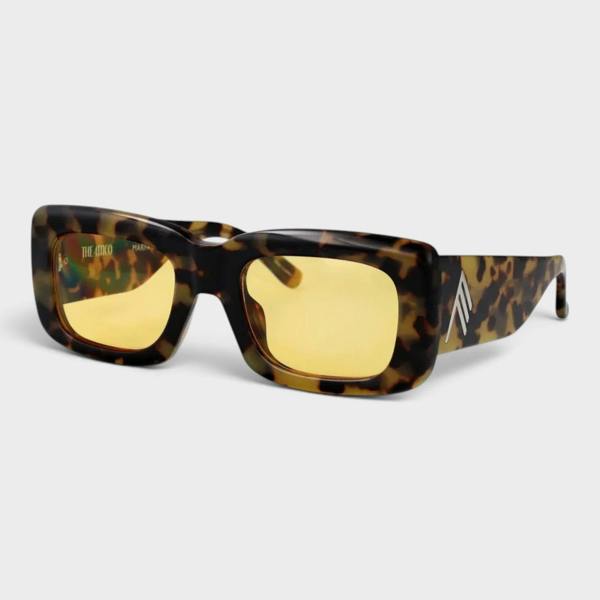 The Attico Linda Farrow Marfa Rectangle Frame Sunglasses