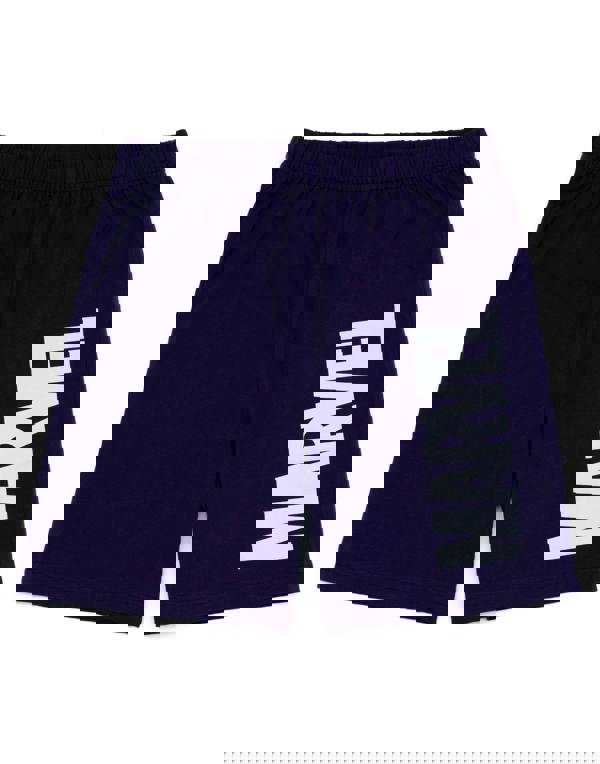 Disney Marvel Boys Blue Avengers Characters and Brand Logo Short Sleeve Short Leg Pyjama Set