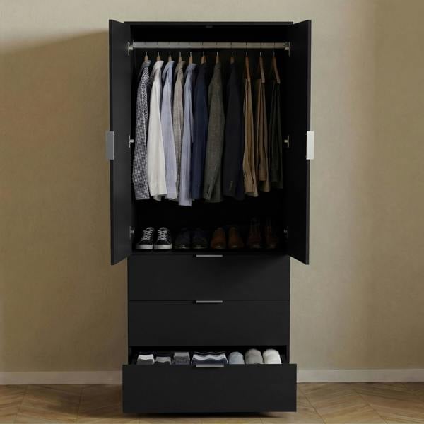 Vida Designs Trega 2 Door 3 Drawer Wardrobe
