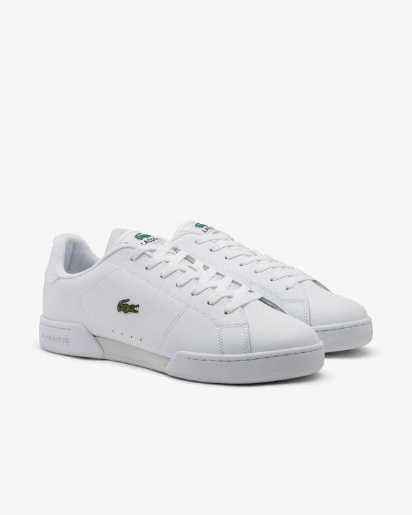 Lacoste Mens Carnaby Cup Sneakers - White/White 21G | CHO | Designer Mens Trainers