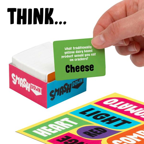 IDEAL Smash Down: Family Trivia Party Game