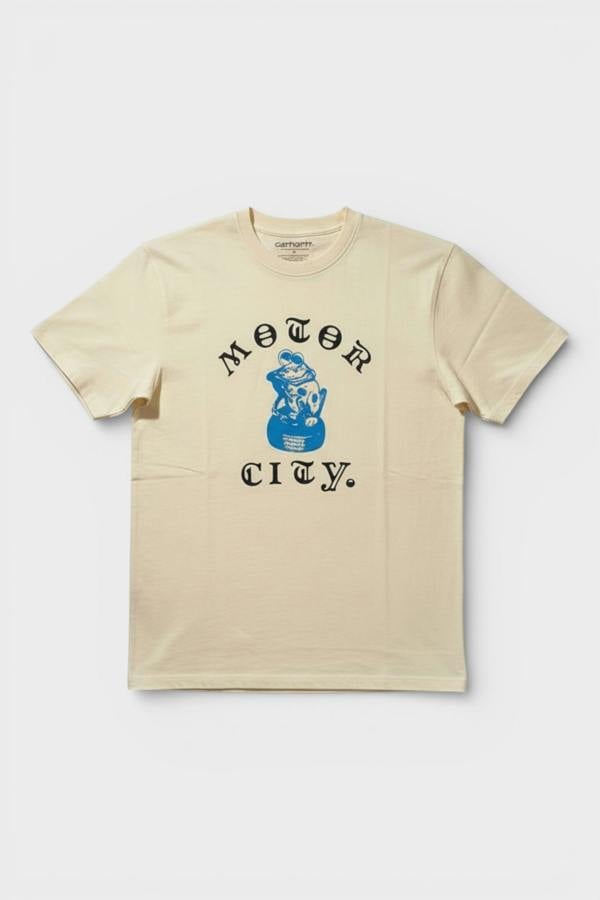 Carhartt Motor City Graphic T-Shirt Cream