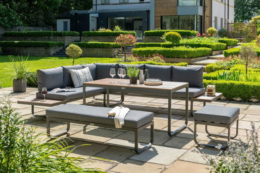 Norfolk Leisure Billingford Five Piece Large Corner Set with Cushions