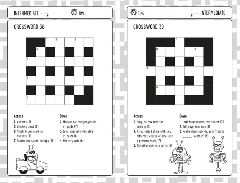 Crossword Challenges for Clever Kids by Dr Gareth Moore: More than 130 Puzzles to Exercise Your Mind