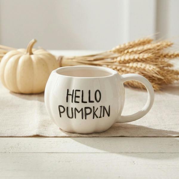 Garden Greatness Seasonal Hello Pumpkin Decorative Mug