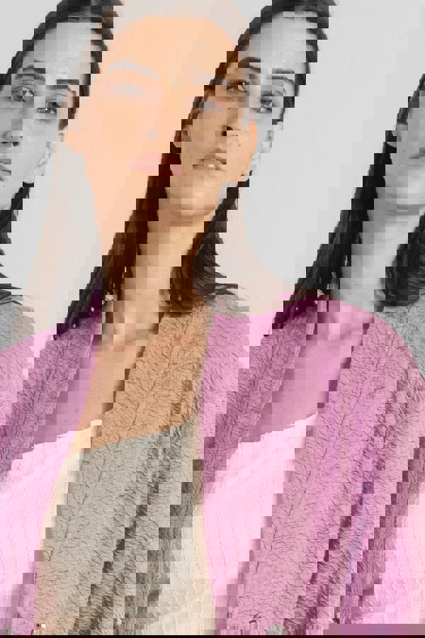 ENORSIA Womens Slim Fit Knit Jacket