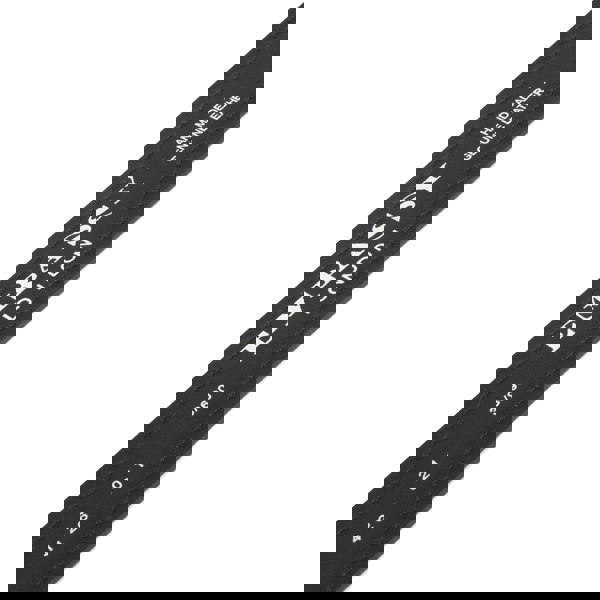 Embassy London Victor - Black & Black - Men's Italian leather belt