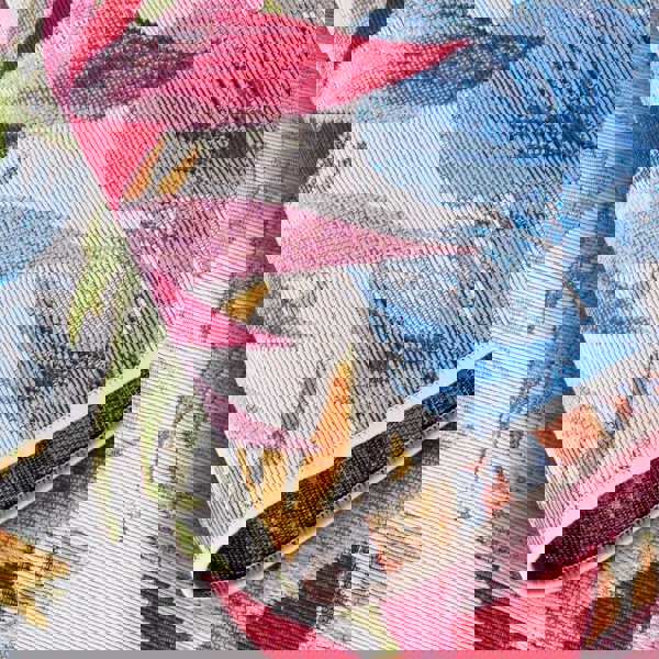 The Rugs Floral Design Indoor-Outdoor Rug -Vibrant & Durable