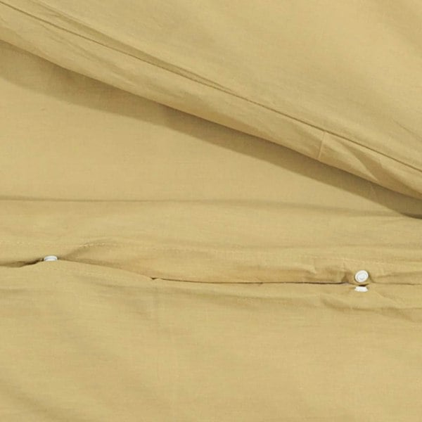 Berkfield Duvet Cover Set Taupe 200x200 cm Light-weight Microfiber
