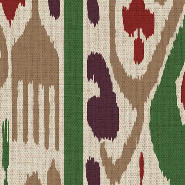 Joules Artisanal Ikat Multi Wallpaper