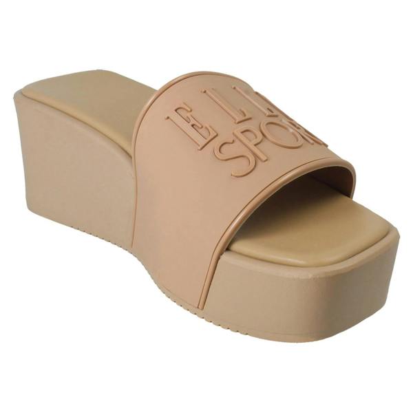Elle Sport Ladies Elle Sport Wedge Platform Slip On Sliders F90149