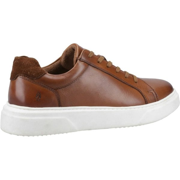 Hush Puppies Whelan Leather Men's Tan Trainers