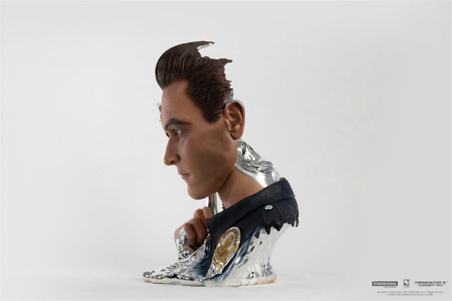MCSlots Terminator 2 T-1000 Painted Art Mask Deluxe Edition 1:1 Scale PA006TE2