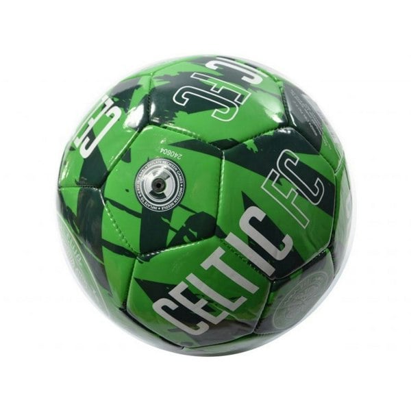 Celtic FC Graffiti Football - Green/Black/White