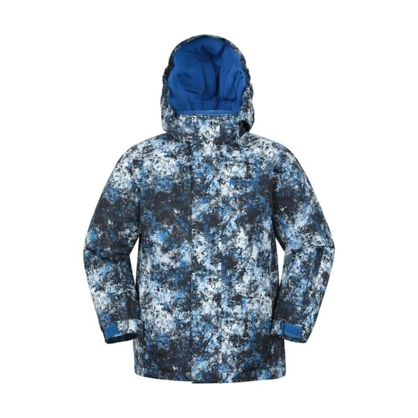 Mountain Warehouse Kids Mogal Geometric Ski Jacket - White