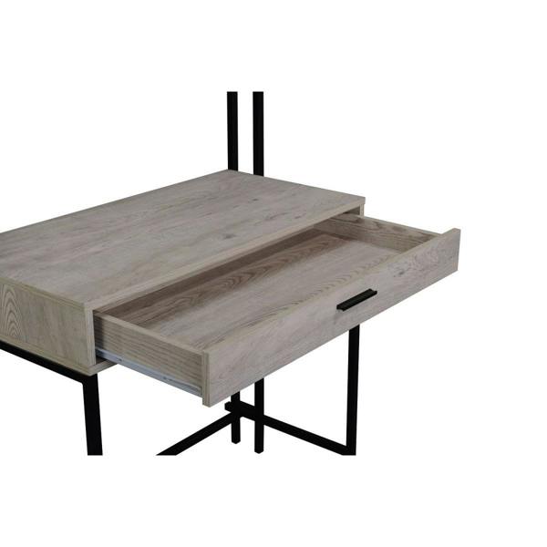 Timber Art Design Zahra Urban Bedroom Dressing Vanity Makeup Table Mirror & Drawer