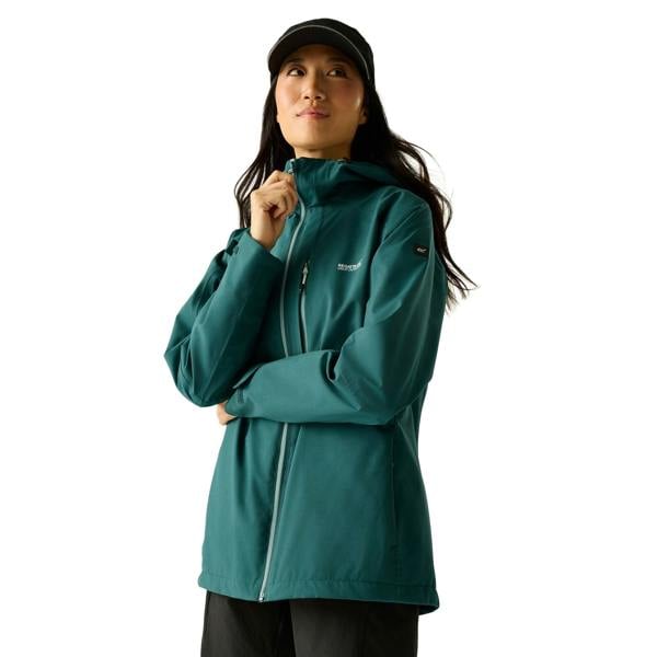 Regatta Womens/Ladies Birchdale II Waterproof Jacket - Mediterranean Green - 