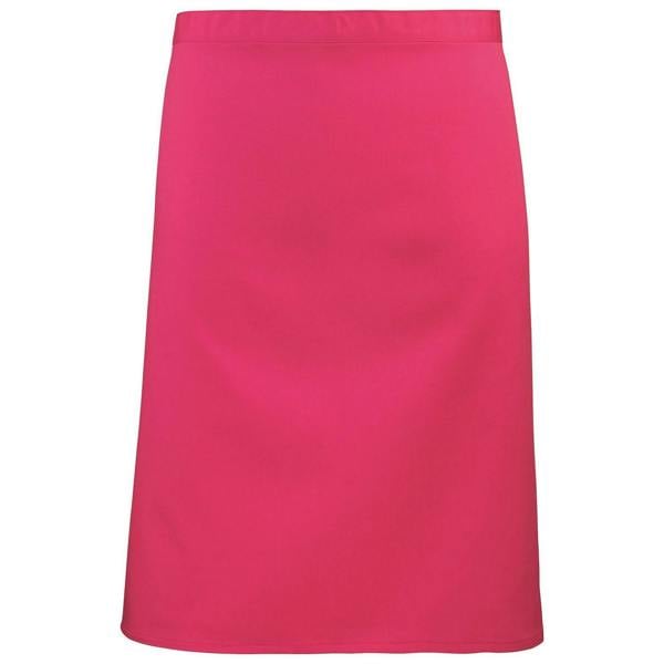 Premier Colours Mid Length Apron - Hot Pink