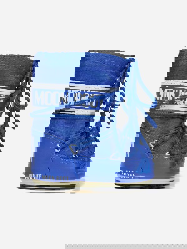 Moon Boot Baby Icon Mini Nylon Snow Boots in Blue