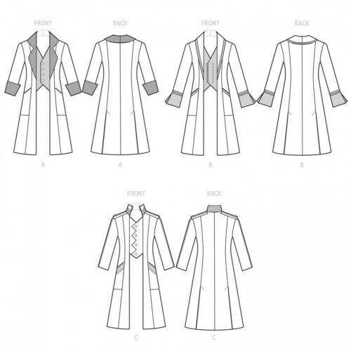 Simplicity Sewing Pattern 9630, Costumes for Men, AA (34-36-38-40-42) - Intermediate