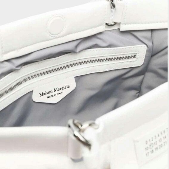 Maison Margiela Glam Slam Large Tote Bag White