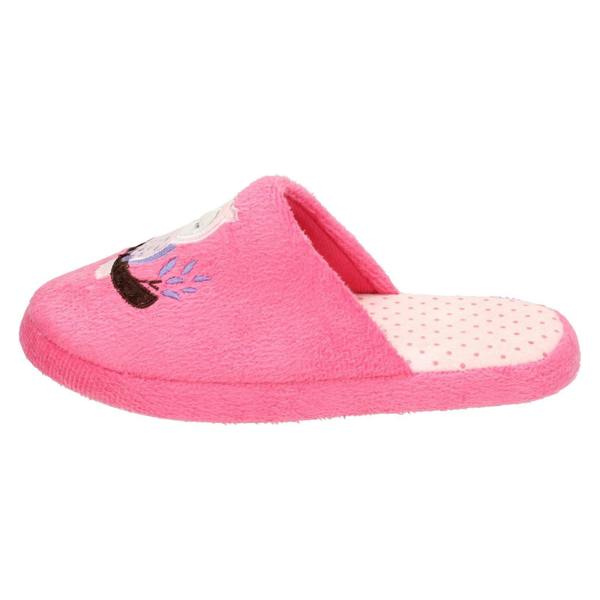 Spot On Ladies Spot On Owl Print Mule Slipper