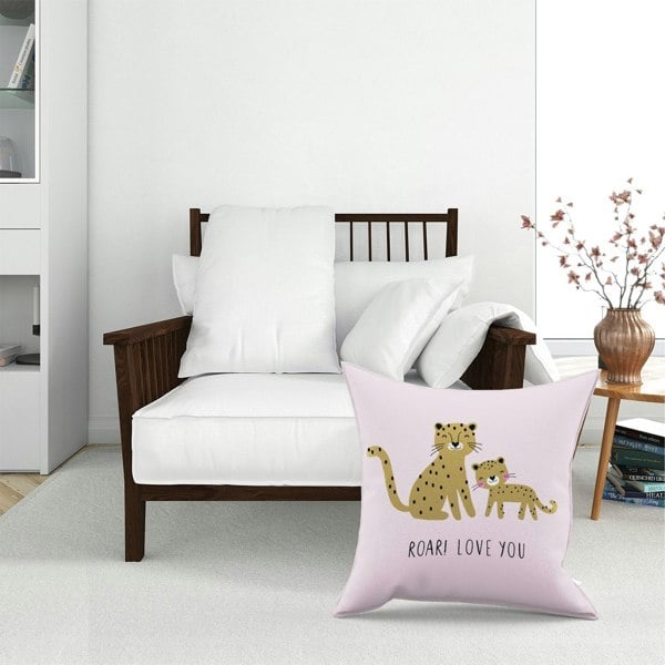 Warren Reed Roar! Love You Floor Cushion