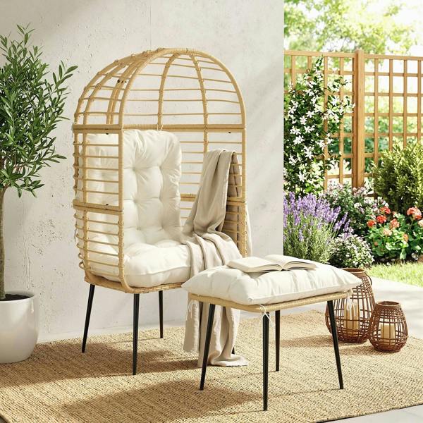Rattan Egg Chair