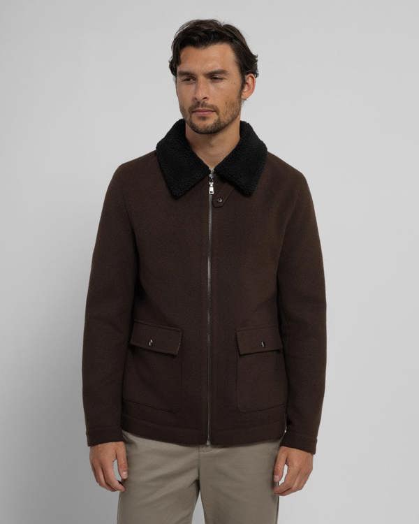 Steel & Jelly Men’s Wychall Shearling Jacket