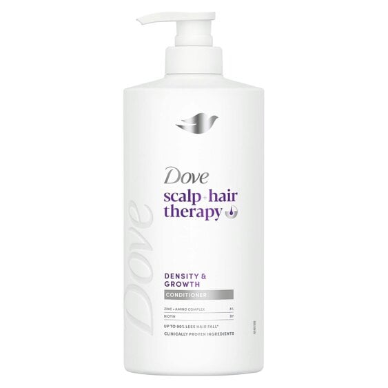 Dove Scalp + Hair Therapy Conditioner 6x700ml, Density & Growth - Zinc & Biotin