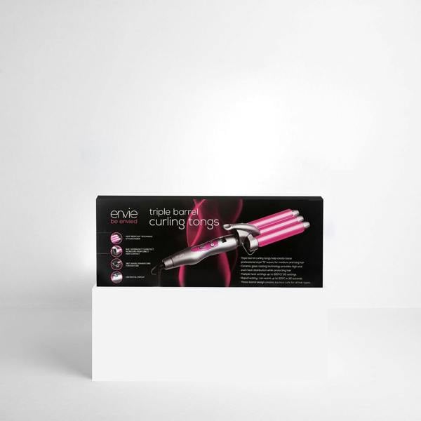 Aquarius Wave Maker Triple Barrel Hair Waver 200C Mermaid Beach Waves Styler Iron
