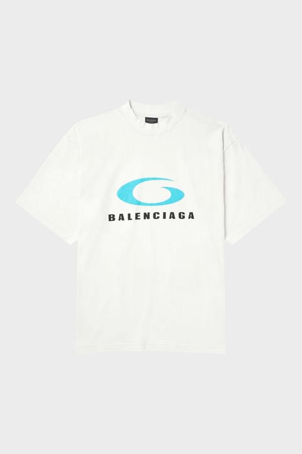 Balenciaga Loop Sports Icon Tee White