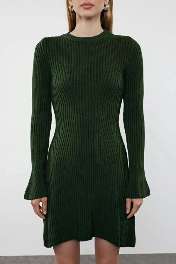 WOVCOR Mini Knit A-Line Dress