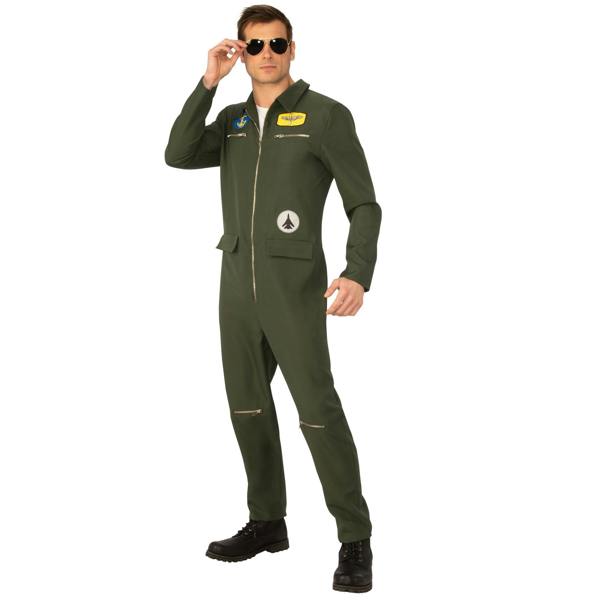 Bristol Novelty Mens Navy Hotshot Costume - Green