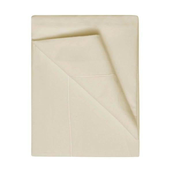 Belledorm 400 Thread Count Egyptian Cotton Flat Sheet - Cream