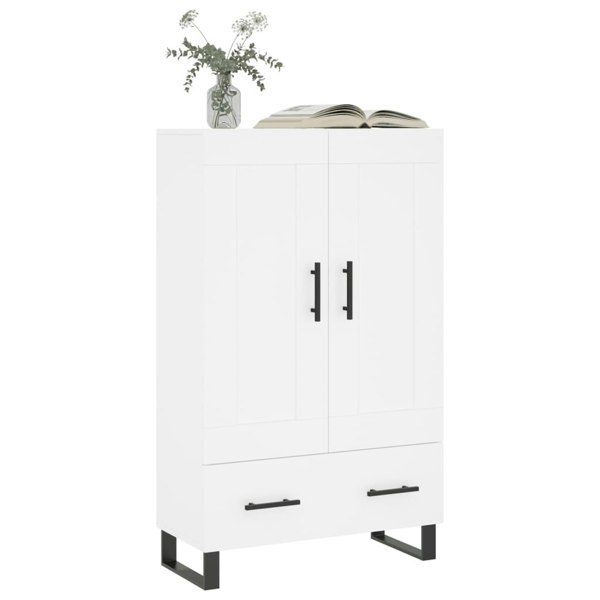 Berkfield Highboard White 69.5x31x115 cm Engineered Wood