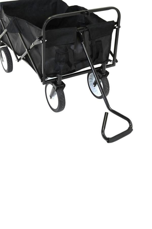Groundlevel Foldable Trolley with 4 wheels