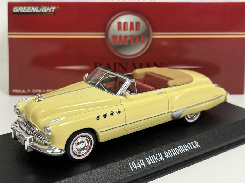 Greenlight Rain Man Charlie Babbitts 1949 Buick Roadmaster 1:43 Scale 86618