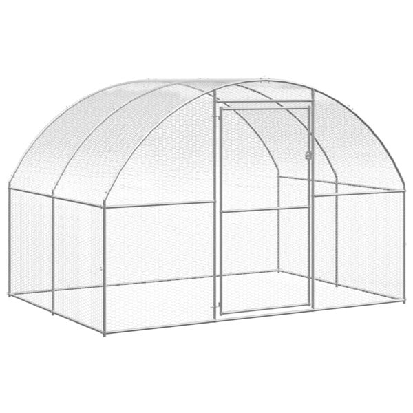 Berkfield Outdoor Chicken Coop 3x2x2 m Galvanised Steel
