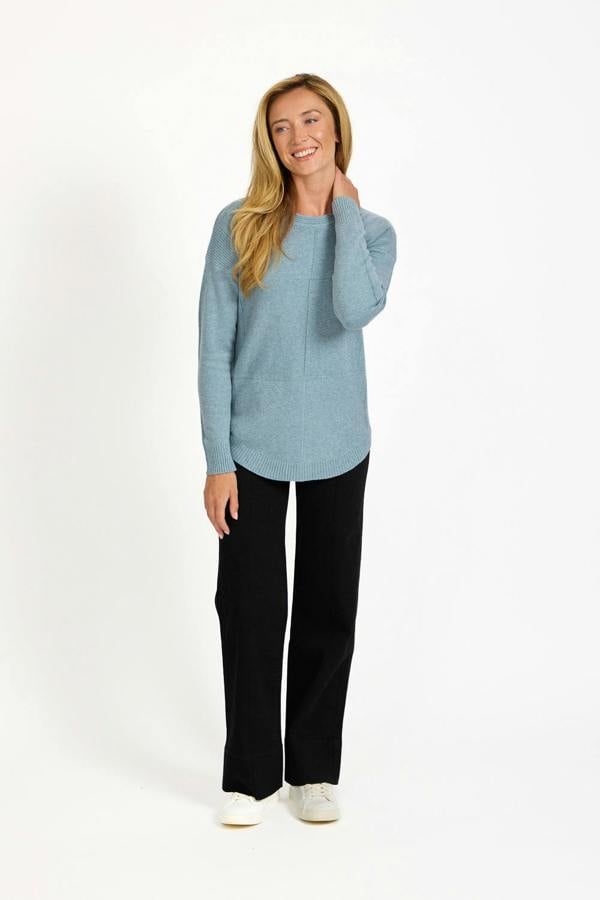 Mudflower Cable-Knit Block Jumper