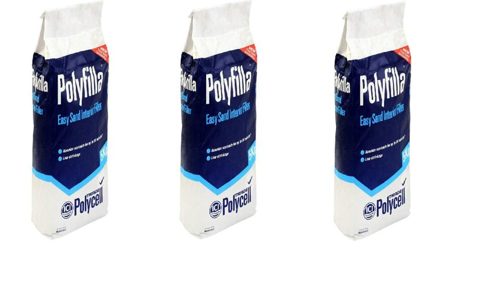 Polycell Polyfilla Easy Sand Interior Filler 5kg
