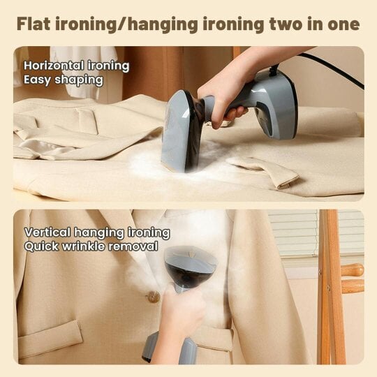Havendro Clothes Steamer Iron Handheld Folding Steam Design Garment Wrinkles Remover Tool