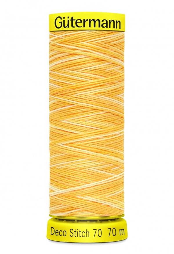 Gutermann Multicolour Deco Stitch 70 Thread 70m Polyester Thread Suitable For Embroidery