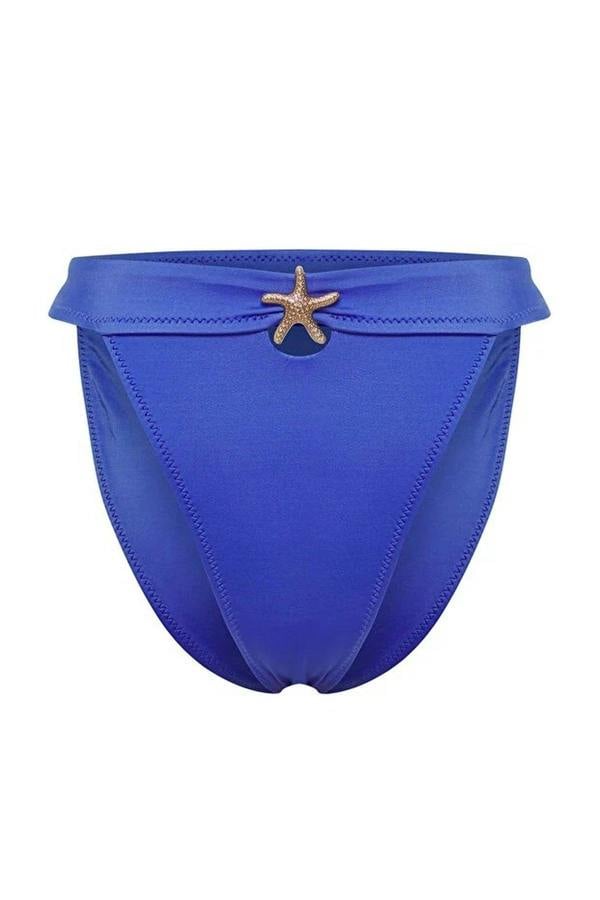 WOVCOR High-Waisted Bikini Bottom with Accessorie