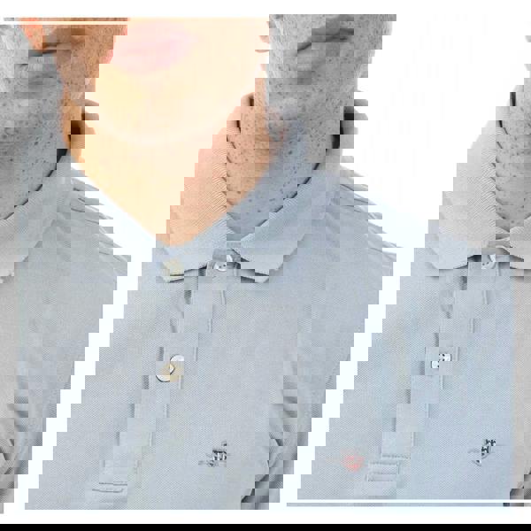 Gant Mens Shield Logo Polo Shirt - Blue