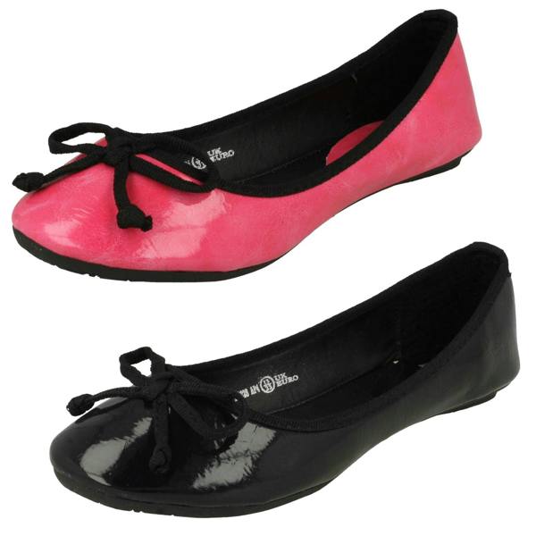 Cutie Girls Junior Cutie Flat Ballet Shoe