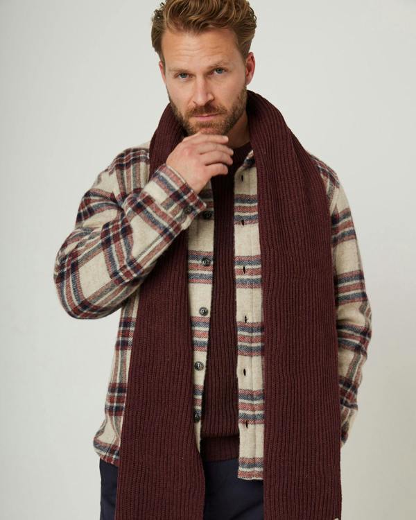 Peregrine  Porter Ribbed Scarf