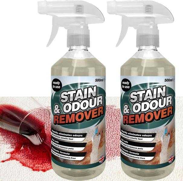 1 x 500ml Pet Friendly Stain & Odour Remover Trigger Spray